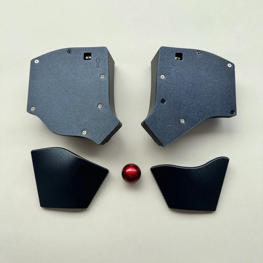 Charybdis MK2 Split Machinery Keyboard with Trackball Hot Swap Kit QMK/VIA Mouse Scrolling Mode 4X6 Curve Ergonomics Keyboard