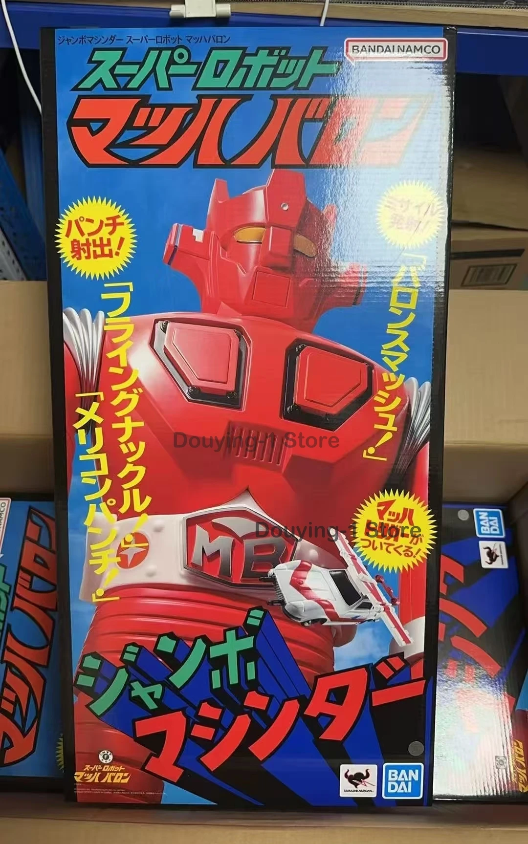 

В наличии Bandai Jumbo Machineder, экшн-аниме, коллекция фигурок, модель игрушки, фигурка, подарок