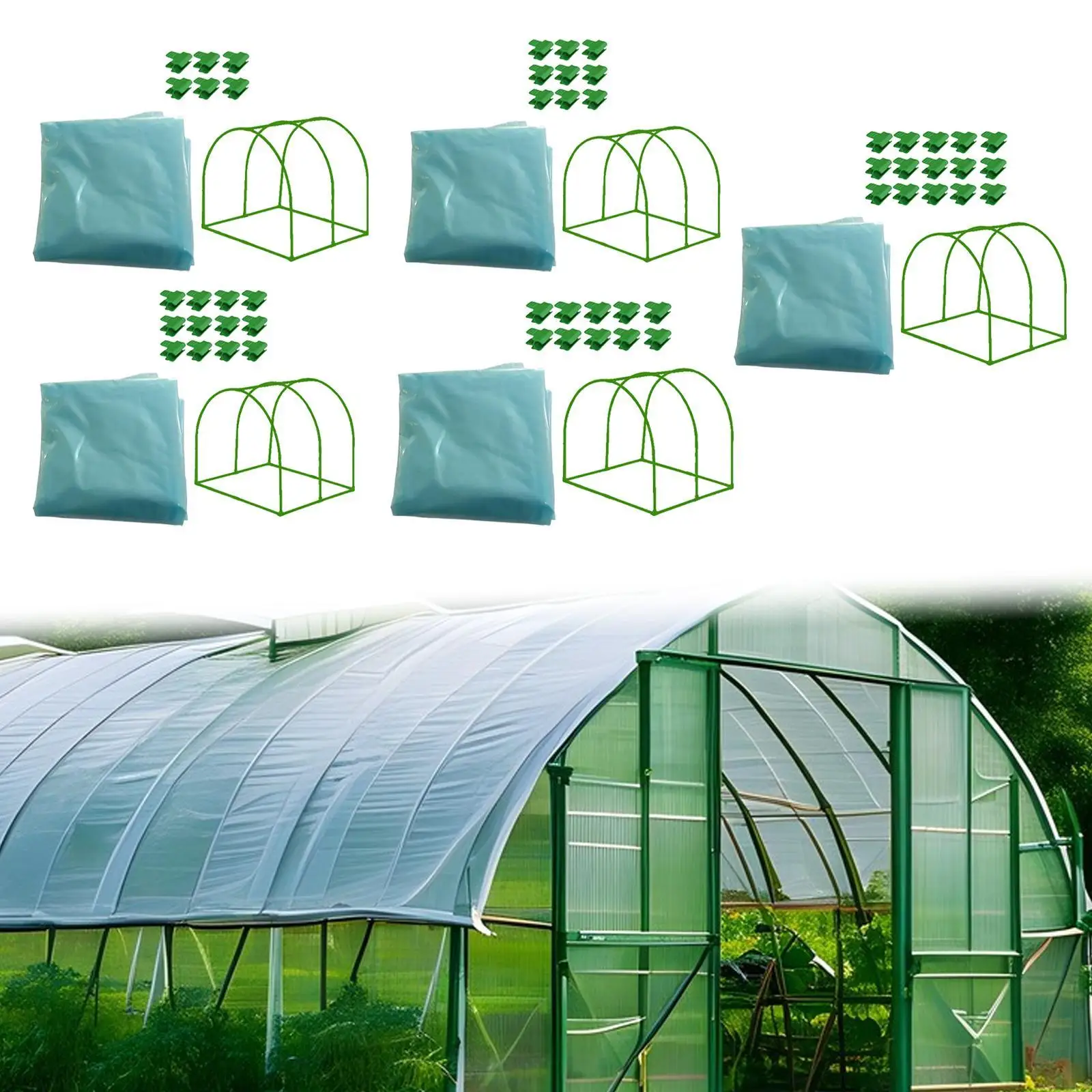 Small Outdoor Greenhouse for Garden with High Quality Material Easy Assembly Plant Protection for Winter and Frost