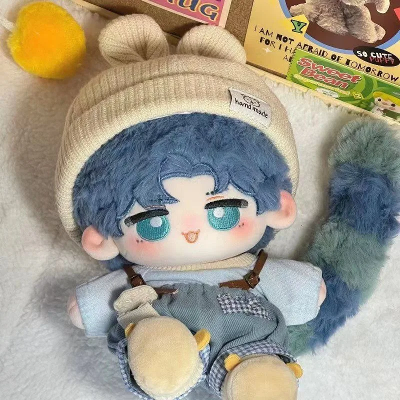Stuffed 20CM Identity V Naib Subedar Cosplay Plush Cotton Doll for Kids Mercenary Body Dress Up Clothes Plush Toys Plushie Gifts