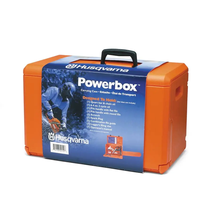 حقيبة حمل المنشار Powerbox متوافقة مع 455 Rancher، 460، 372XP و575XP، حافظة المنشار للملحقات، معدات الملفات