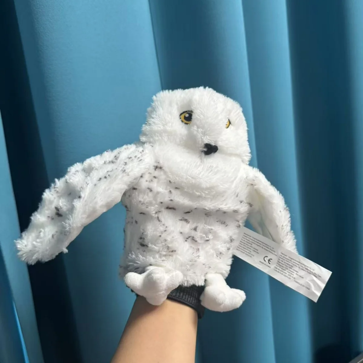 Lindo búho marioneta de mano juego de dedo animales de peluche juguetes mano dedo historia marioneta juguetes educativos para bebés regalos de cumpleaños para niños