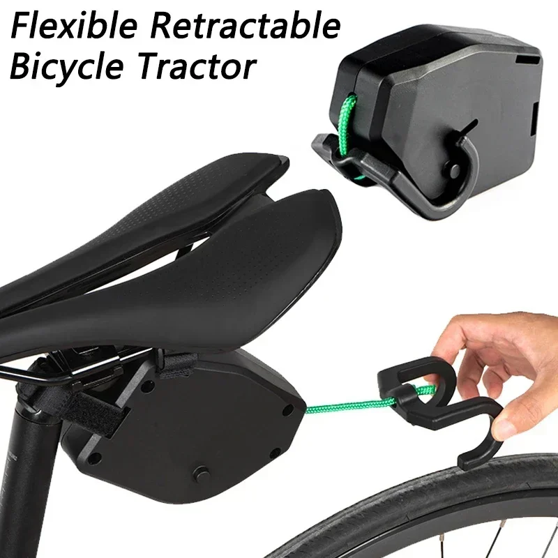 

Cuerda de remolque Flexible retráctil para bicicleta montaña,cuerda tracción para padres e hijos,herramientas para exteriores