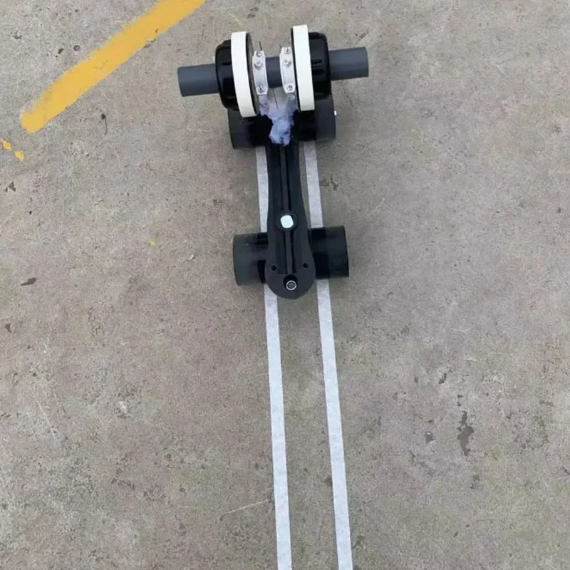 Court Line Marker Tool Adjustable Spacing Floor Marking Machine For Basketball Badminton Court Tape Layout