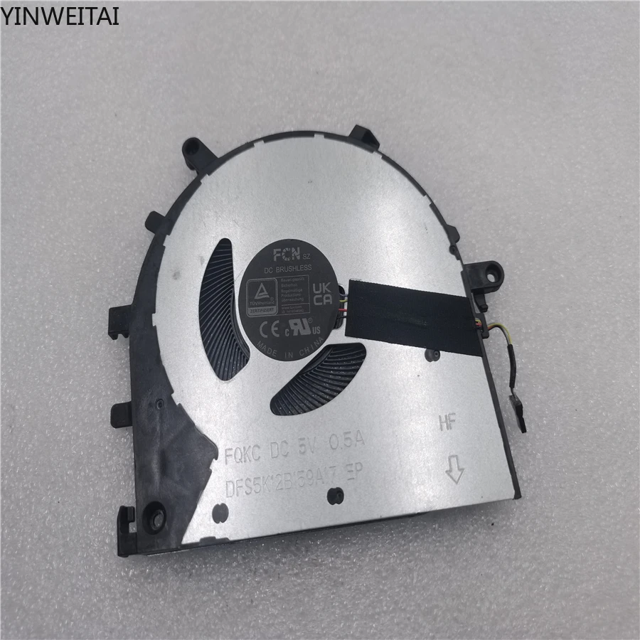5F10S14100 5H40S20873 Fan for Lenovo Yoga 7 14IRL8 14ARP8 Yoga 7 2-in-1 14AHP9 14IML9 BB306ASHNF2200TN FQKC DFS5K12B159A17