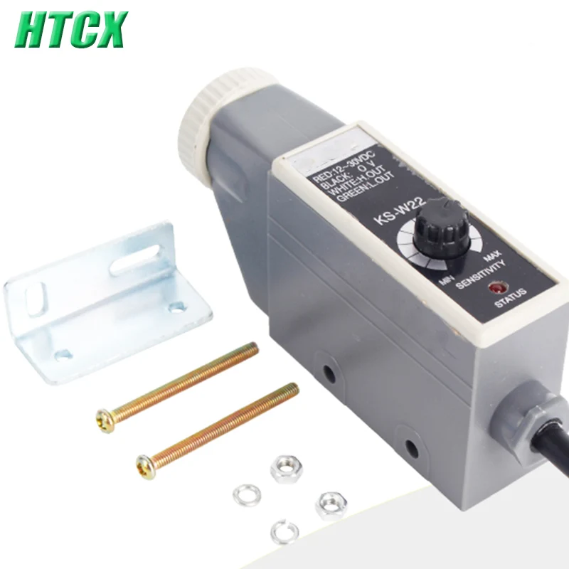 New Color code sensor KS-W22 KS-G22 KS-R22  B22bag making machine packaging deviation correction tracking photoelectric switch