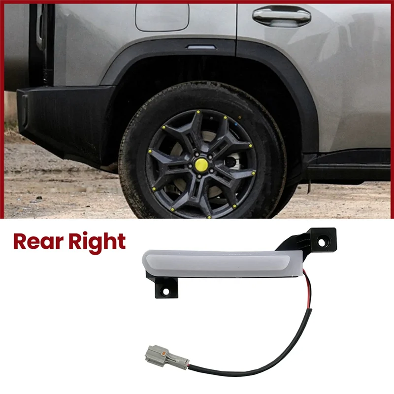 BB-Fit لشيري جيتور ترافيلر T2 سيارة عجلة الحاجب مصباح تعديل اليسار واليمين الجبهة عجلة الحاجب مصباح