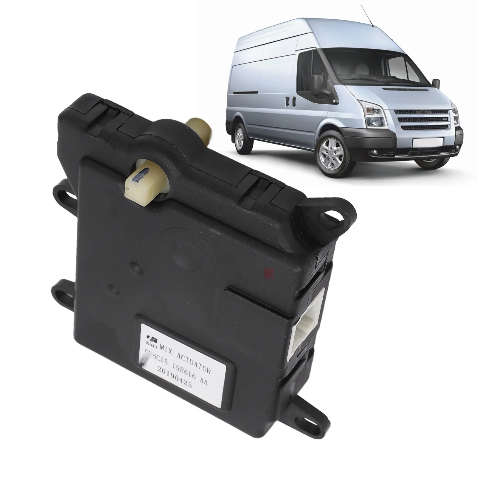 

Heating Actuator 95VW 19E616 AD AC Heater Control Servo Motor Replacement for Ford Transit T12 T15 V347 V184 1995‑2012