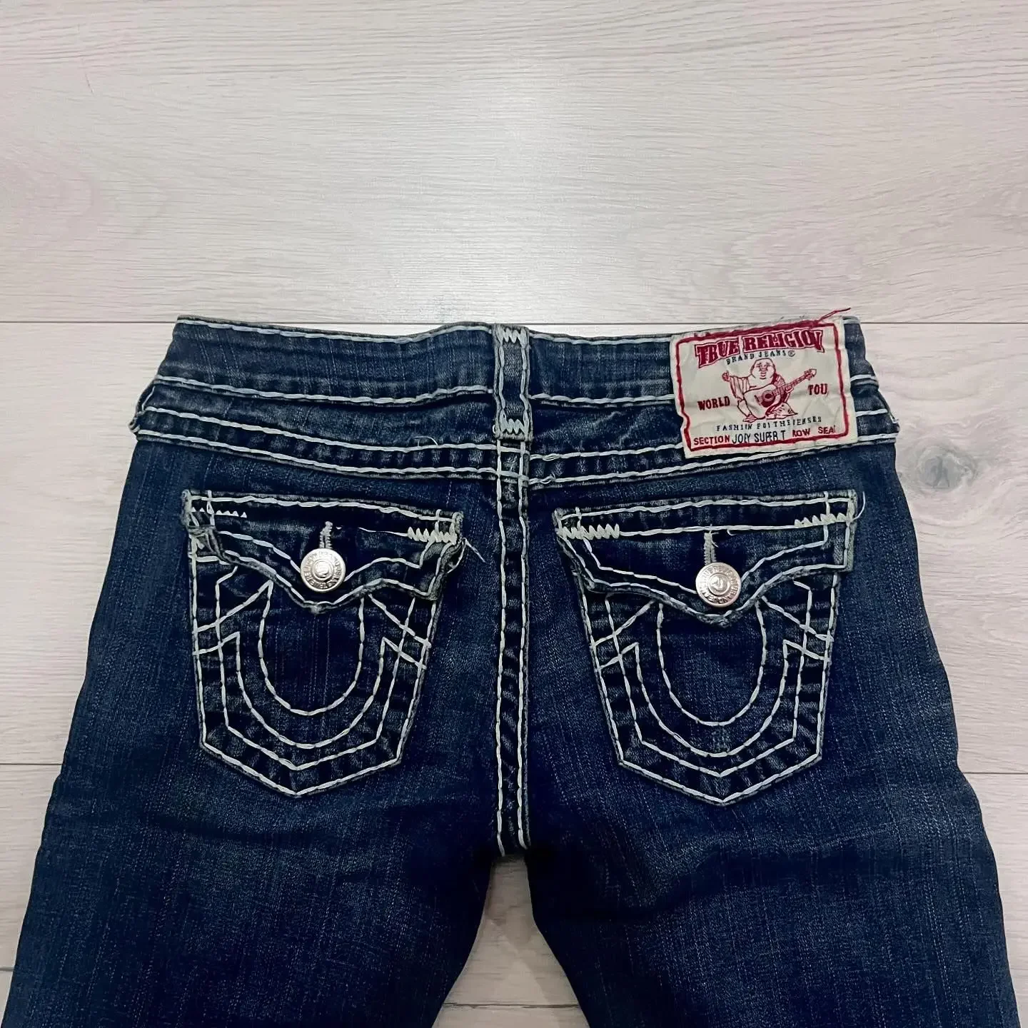 

Harajuku Y2K Новая настоящая религия Высокая талия Super T Bootcut Расклешенные джинсы Уличные джинсовые брюки Прямые широкие джинсы с высокой талией