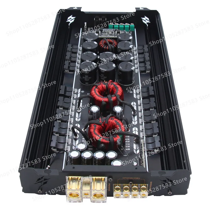 2800W super power enthusiast grade fried street heavy bass pure bass car passive dual voice coil subwoofer power amplifier
