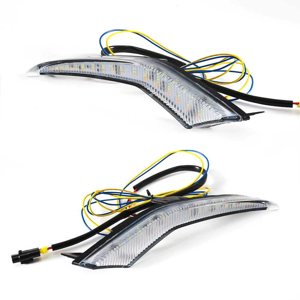 1 Set For Toyota Corolla L/LE/XLE Hybrid Levin 2020 2021 2022 Tricolor Car LED Daytime Running Light DRL Fog Lamp Accessories