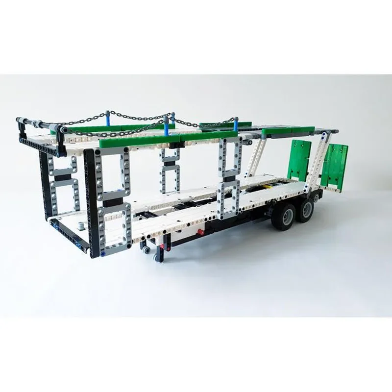 Classic MOC-44233 Car Transporter Semi Trailer 42078 Car Model 686PCS Assembly Parts High Difficulty Adult and Kids Toy DIY Gift