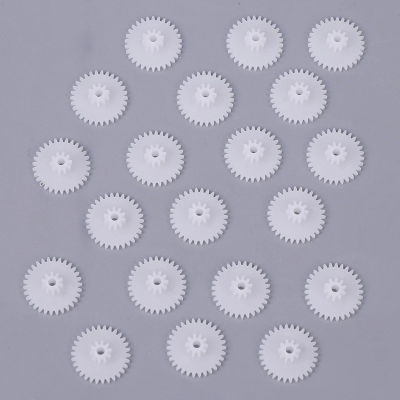 Juego de engranajes de plástico de 20, 30 dientes, ideal para coche RC y modelo de bricolaje de motor de robot, modelo de pieza de repuesto 30102B