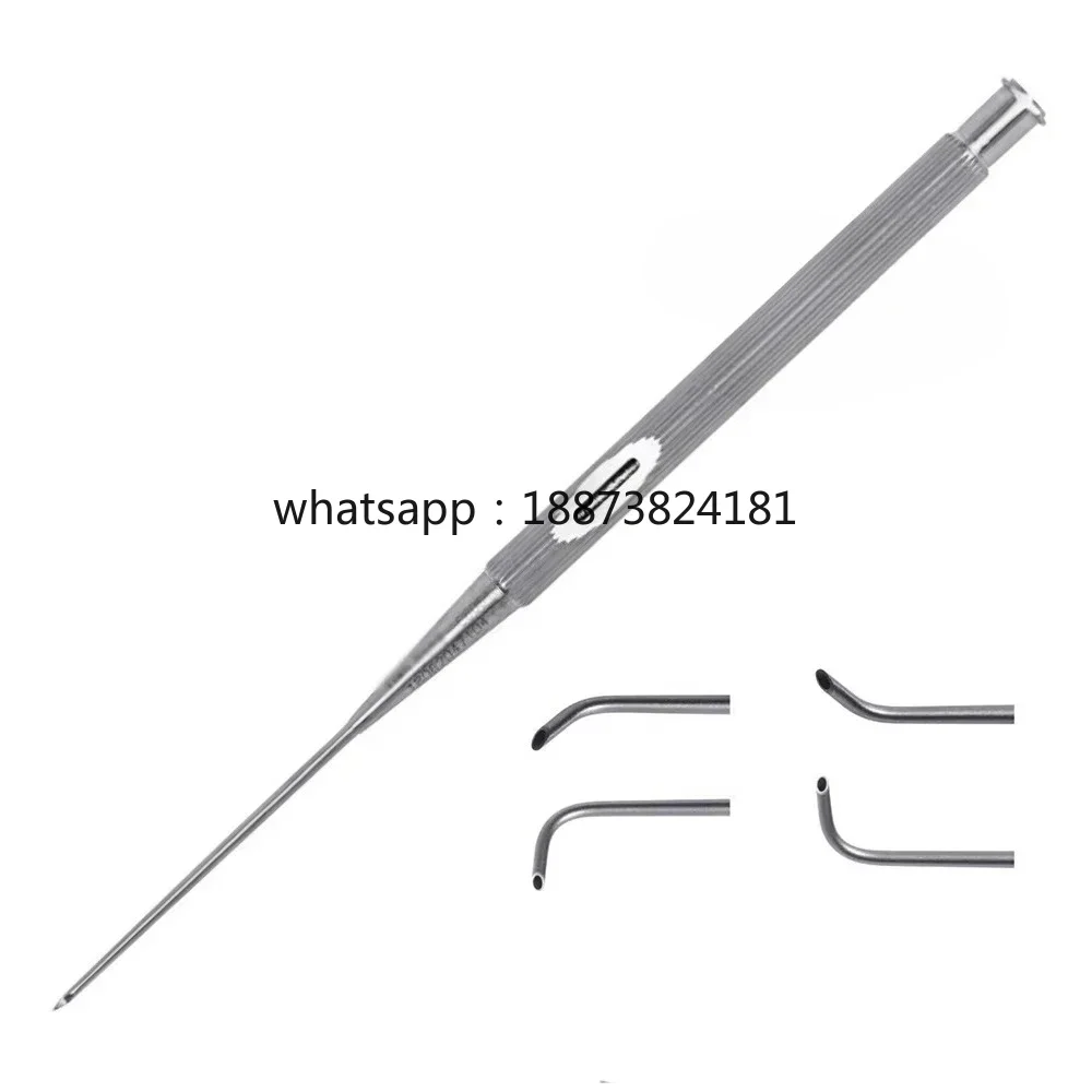Micro Ear Surgical Set Accessories Hook Elevator Knife Curette Suction Fittings Precision Manual Tools fast shipping
