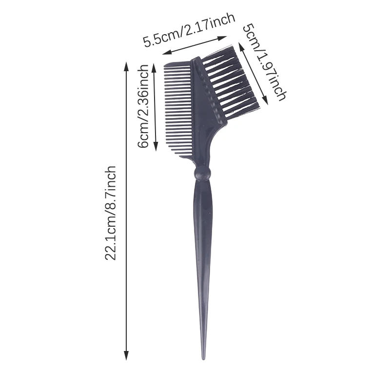 Brosse de embaudouce pour cheveux, peigne de coloration, salon de coiffure, maison bricolage