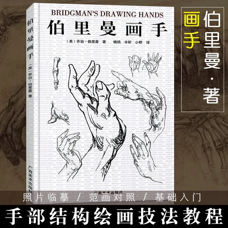 

Учебное пособие по рисованию руками Bridgman: художественное изображение человеческой анатомии, инструкция по скетчингу, маленькая книга для начинающих