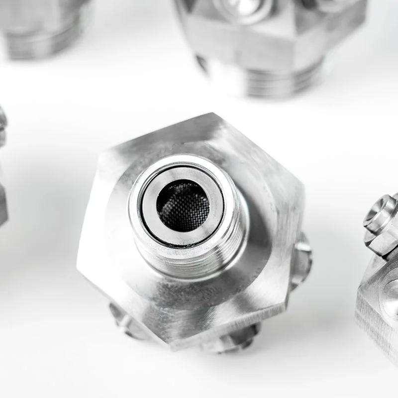 XWT Multi‑Outlet High Pressure Water Mist Nozzle SS304 Centrifugal Fine Spray Nozzle for Fire Suppression Dust Cooling