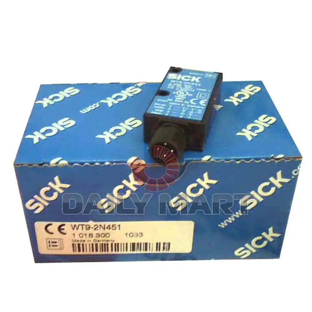 SICK NEW WT9-2N451 PLC PE ENERGETIC PHOTOELECTRIC PROXIMITY SENSOR