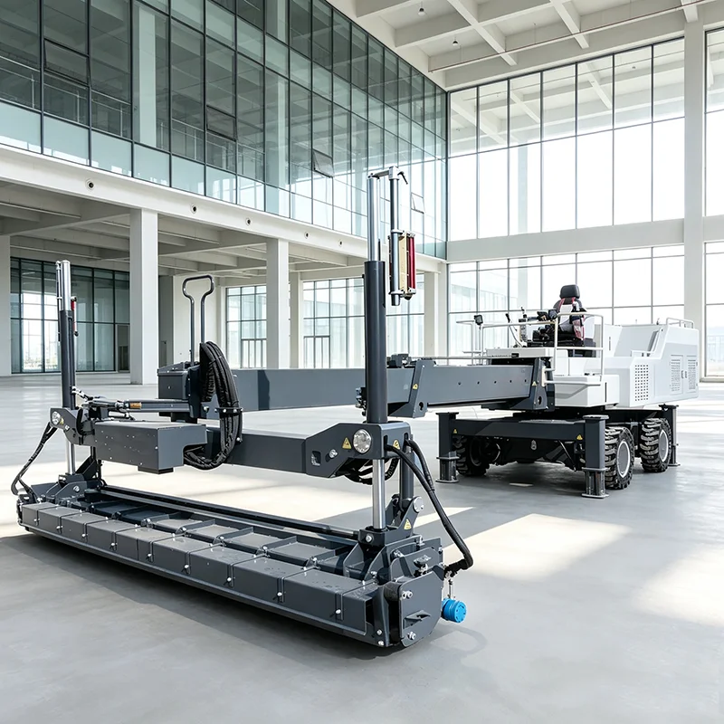 Laser Screed Machine Heavy‑Duty Concrete Screeding Equipment for Parking Lot Concrete Slab Work