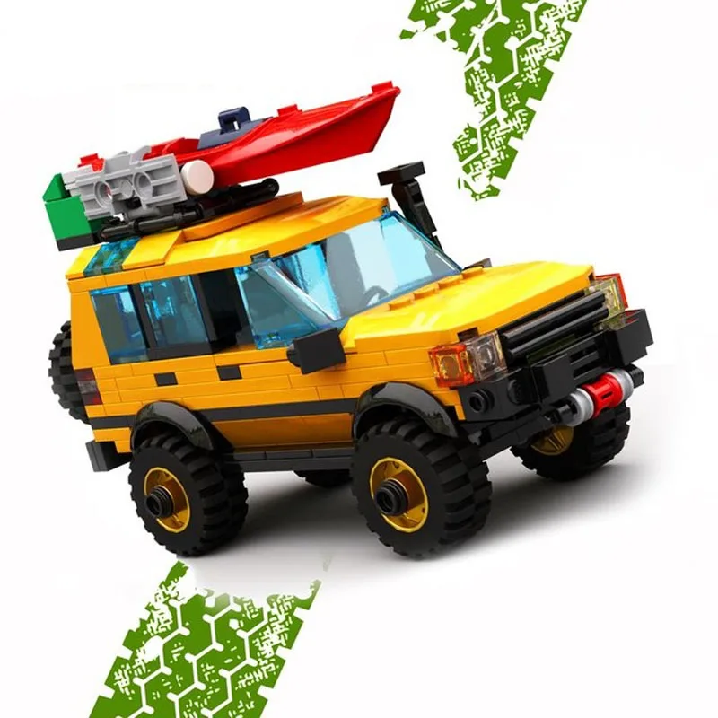 

244 PCS city Champions MOC Rover Discovery DIY Model Building Blocks Birthday Toys Gift