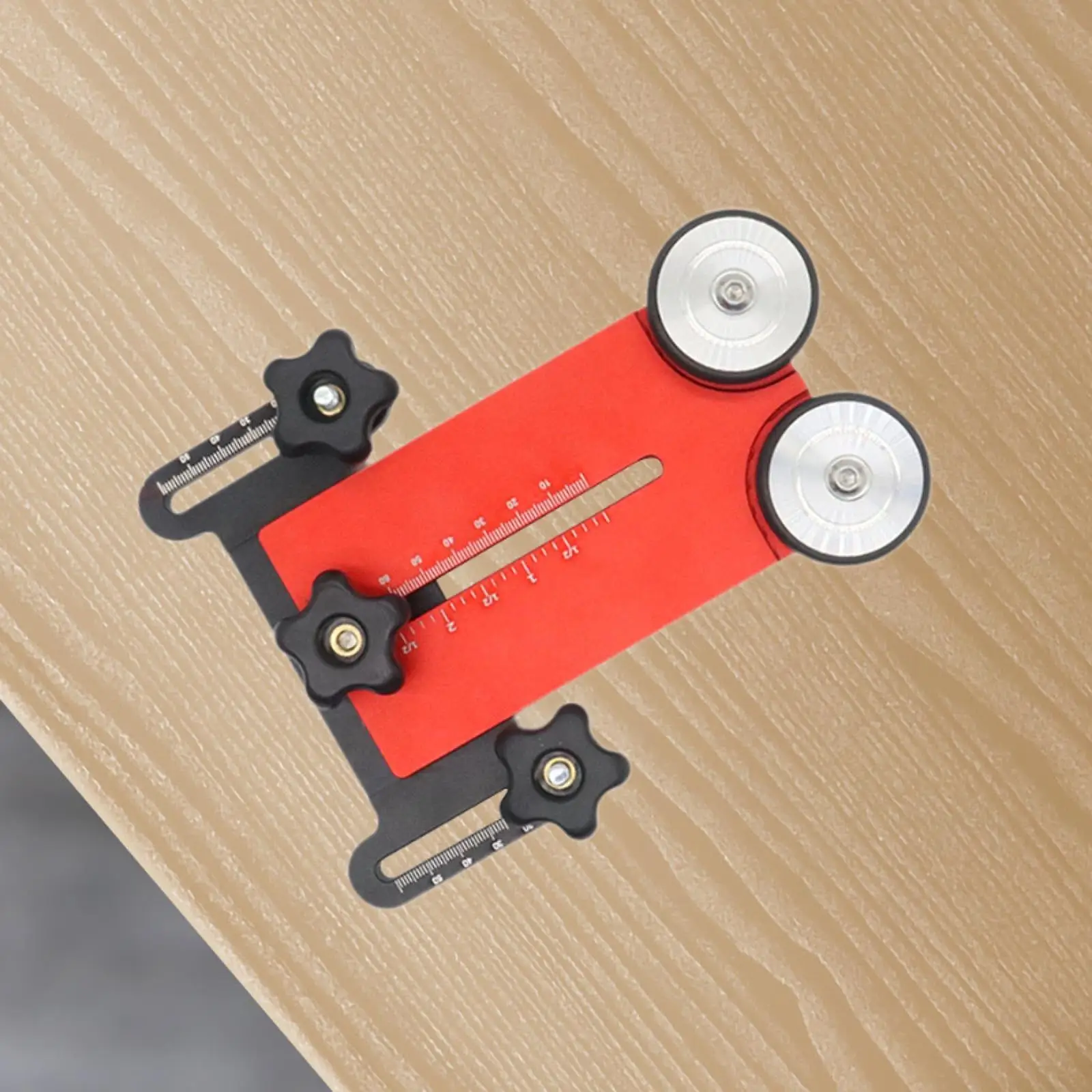 Thin Rip Jig Table Saw Jig Guide Slicing Jig Aluminum Alloy Thin Rips Tool Sturdy Woodworking Tool for Repeat Narrow Strip Cuts