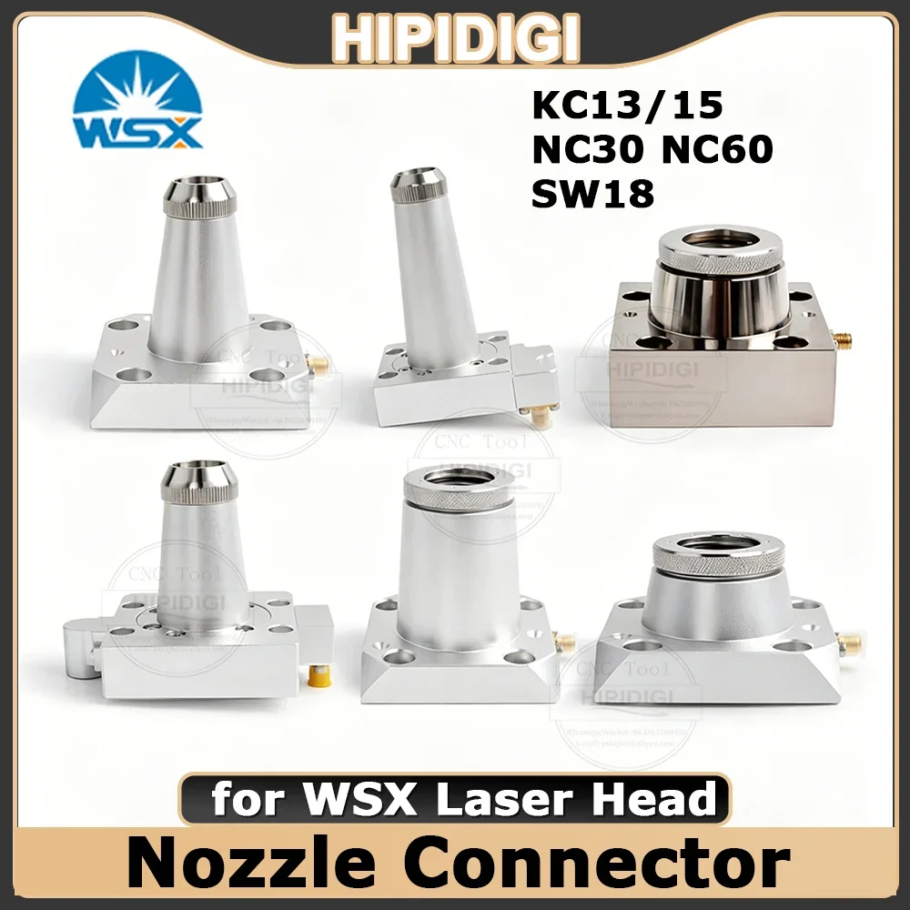 WSX TRA Capacitive Sensor Laser Nozzle Connector Sensor KC15 NC30 F150 NC30 NC63A SW18 Connector Sensor for WSX Cutting Head