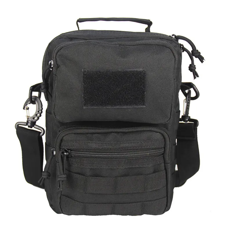 Bolso de pecho para hombre, bandolera multifuncional de camuflaje para exteriores, bolso de hombro informal para senderismo y viaje