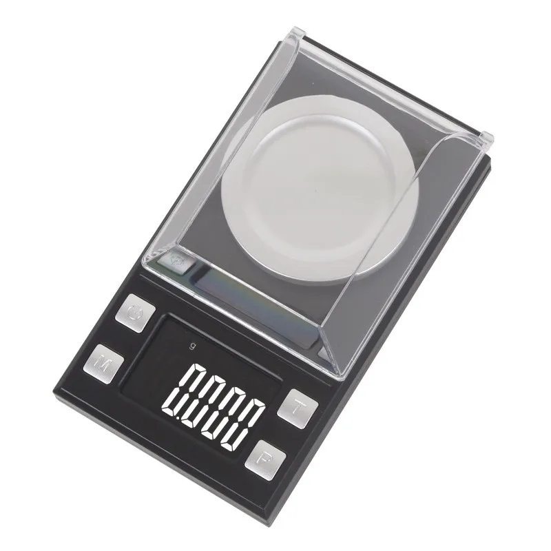 100g/50g/20g/10g Jewels Electronic Scale 0.001 Accuracy Digital Jewelry Pearl Scale Portable Medicinal Herbs Lab Weight Scale