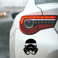 Star Wars Darth Vader Vinyl Sticker For Car Window Bumper Decoration, Stormtrooper Decals Laptop Decor