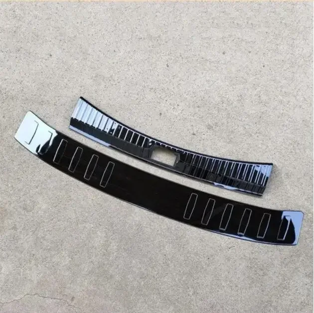 

For Ford Kuga 2013 2014 2015 2016 2017 2018 2019 2020 stainless steel Rear Bumper Protector Trunk guard Tread Plate Trim DD