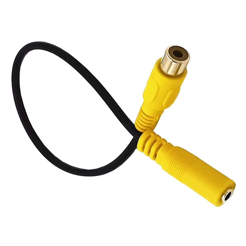 1pc 3.5 ミリメートル 1/8 "メスジャックミニステレオrca電話女性オーディオビデオアダプタケーブルコード