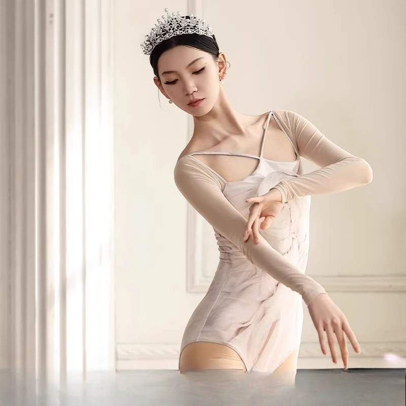 maillot-de-ballet-de-malla-de-manga-larga-con-estampado-de-nubes-para-adultos-ropa-de-yoga-mono-de-gimnasia-para-ninas-traje-de-bano-de-ballet-para-mujer
