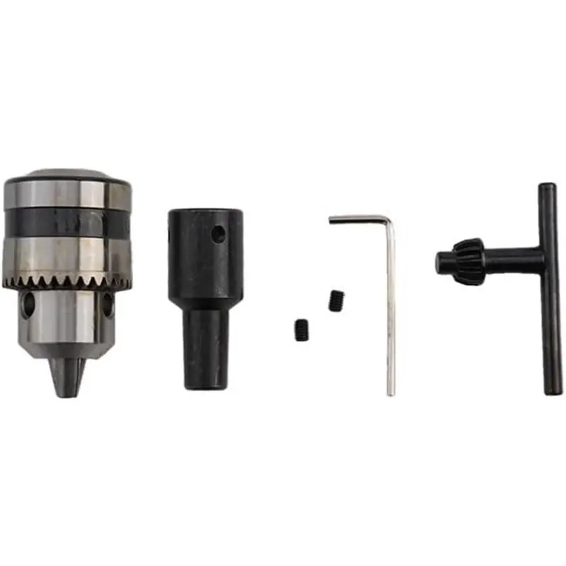 Y50A-12Mm Drill Chuck With Wrench,1.5-10 Mm Clamping Range For CNC Milling Machine,Lathe,Drilling & Woodworking Machines