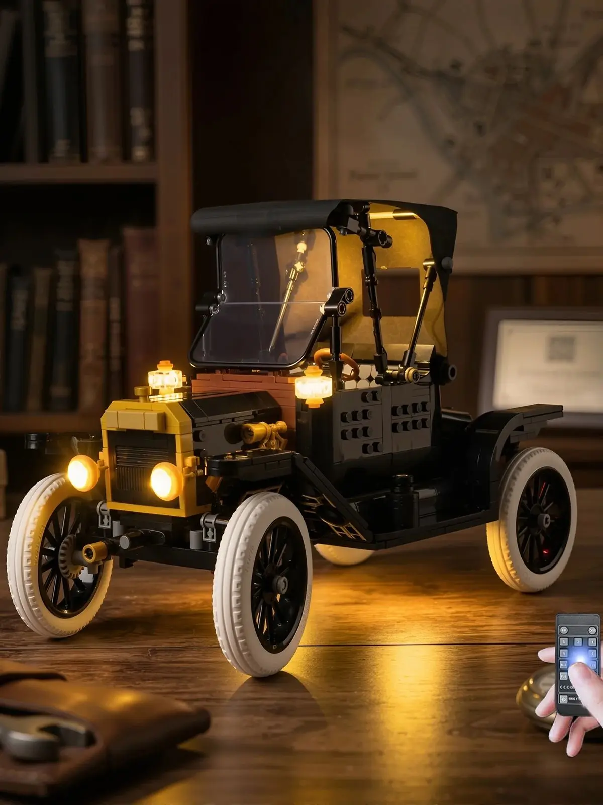 LED-lichtset geschikt voor Lego Ford Model T auto 11376 bouwstenenlamp (geen modelstenen) - afbeelding 2