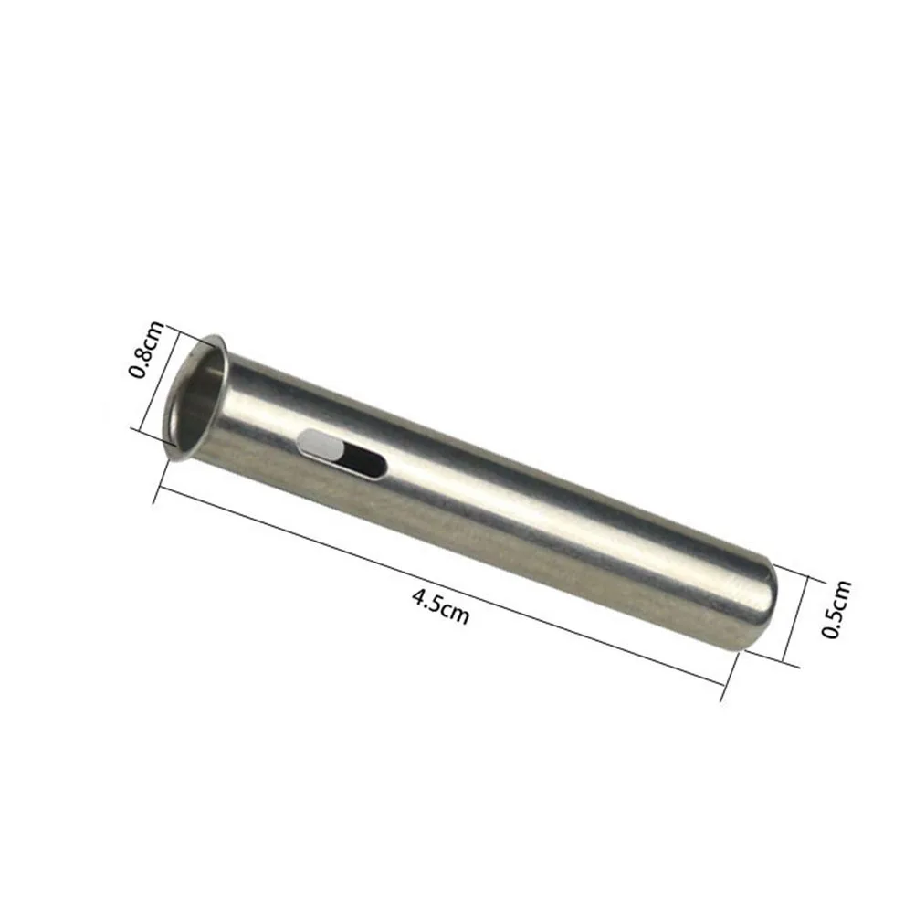 

3Set Soldering Station Hand Shank Stainless Steel Sleeve Rustproof Durable Accessories Nut Suitable for Electronic Welding