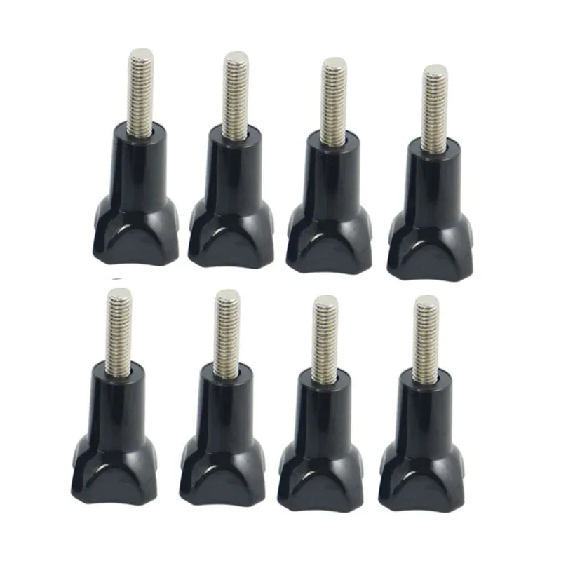 Quality New Arrival for GoPro Accessories 8pcs/set Short  Screw Bolt Nut for Xiaomi Yi for GoPro Hero 1 2 3 3+ 4 Screw Mount