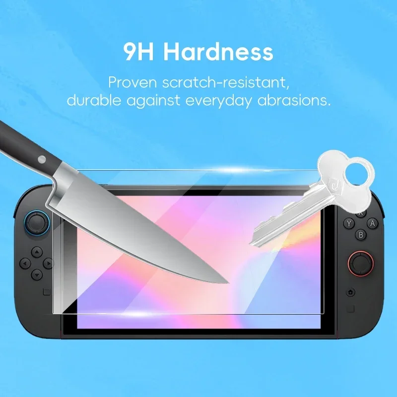 DATA FORG 1/2/3Pcs Screen Protector for Switch 2 Tempered Glass HD Clear Anti-Scratch Protective Film Accessories