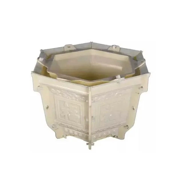 

RF Garden Decorative Plastic Flower Pot Concrete Mold Flower Pot Cement Plastic Flower Pot Mold For Sale