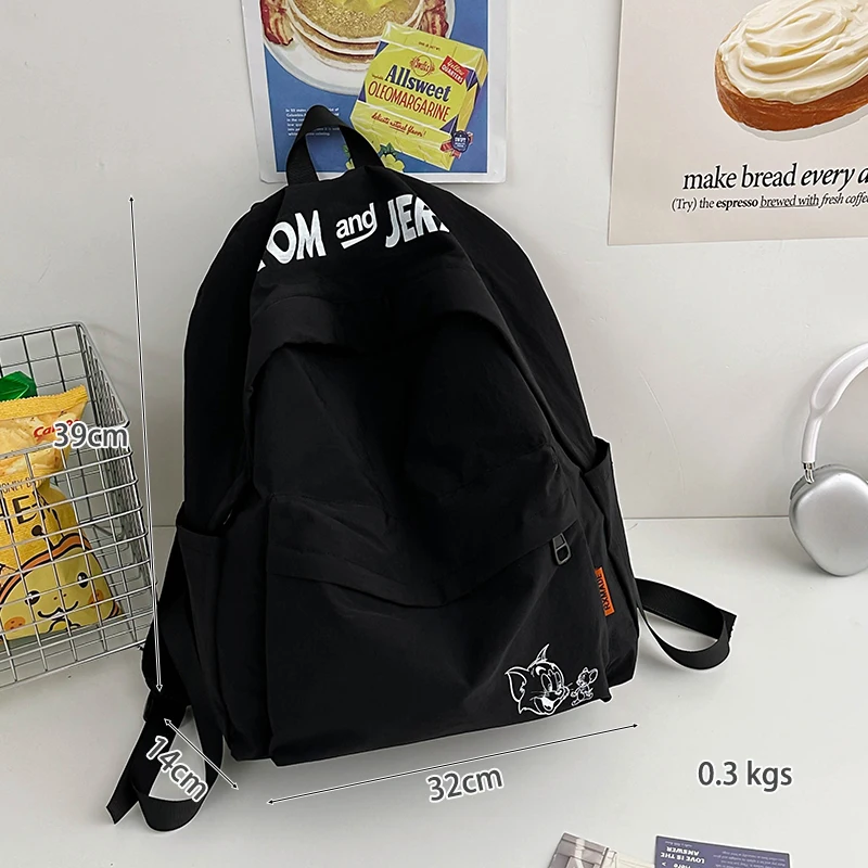 Women's Backpack Fashion Contrast Color Computer Backpack Leisure Commuting School Bag Female College Students