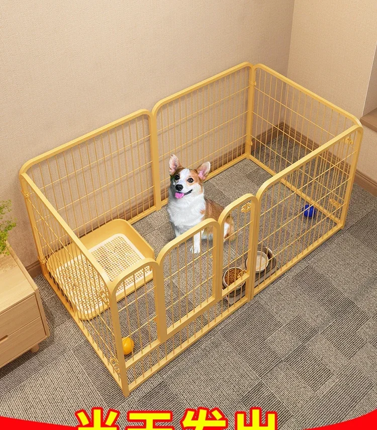 

fence, pet fence, indoor large dog cage, medium and small kennel, one room, one bathroom, cage