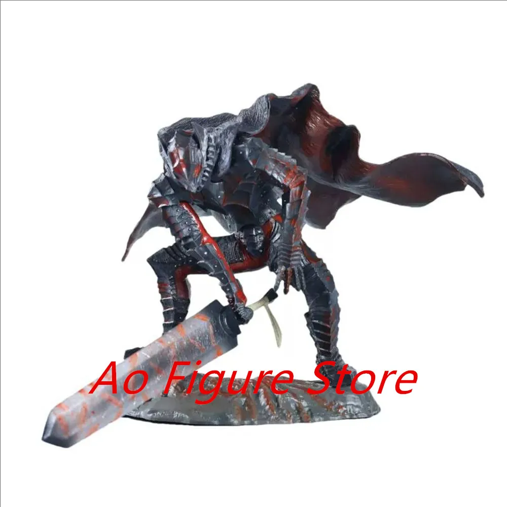 Figuras Berserk Guts figura 18cm figura de armadura Berserk modelos de PVC estatua Gk decoración de escritorio muñecas coleccionables regalo de cumpleaños para niños