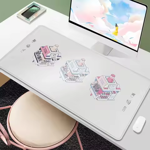 Japanese Art Mouse Pad Keycap Switch Mousepad Xxl Pc Gamer Accessories Computer Desk Mat Gaming Mouse Mat Rubber Keyboard Mats