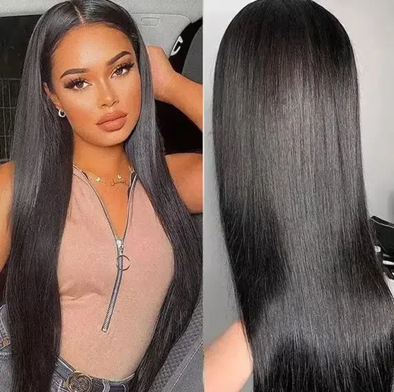 2026 Straight Soft Hair  Lace Front Synthetic Wig For Women Natural Hairline，Cosplay Glueless