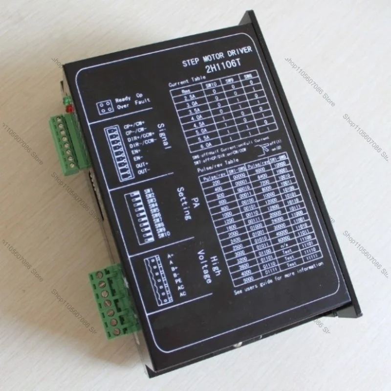 90 Hybrid Stepper Driver 110 Two-phase Stepper Motor Driver 2.5A-6A 60V 2H1106T