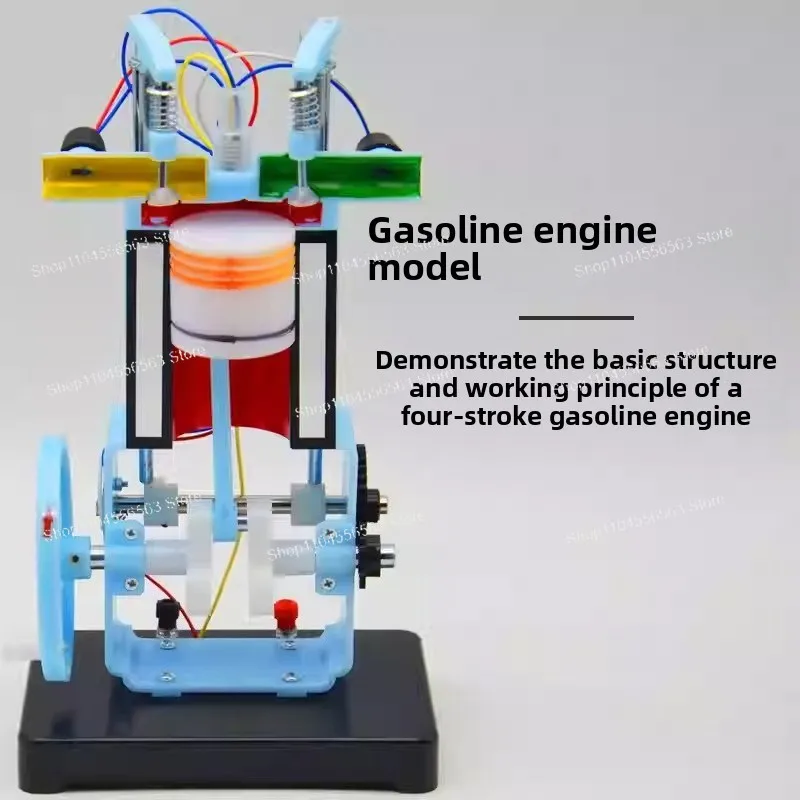 J31008 Small Fuel-Powered Internal Combustion Engine, Specialized Model for Physics Experiments