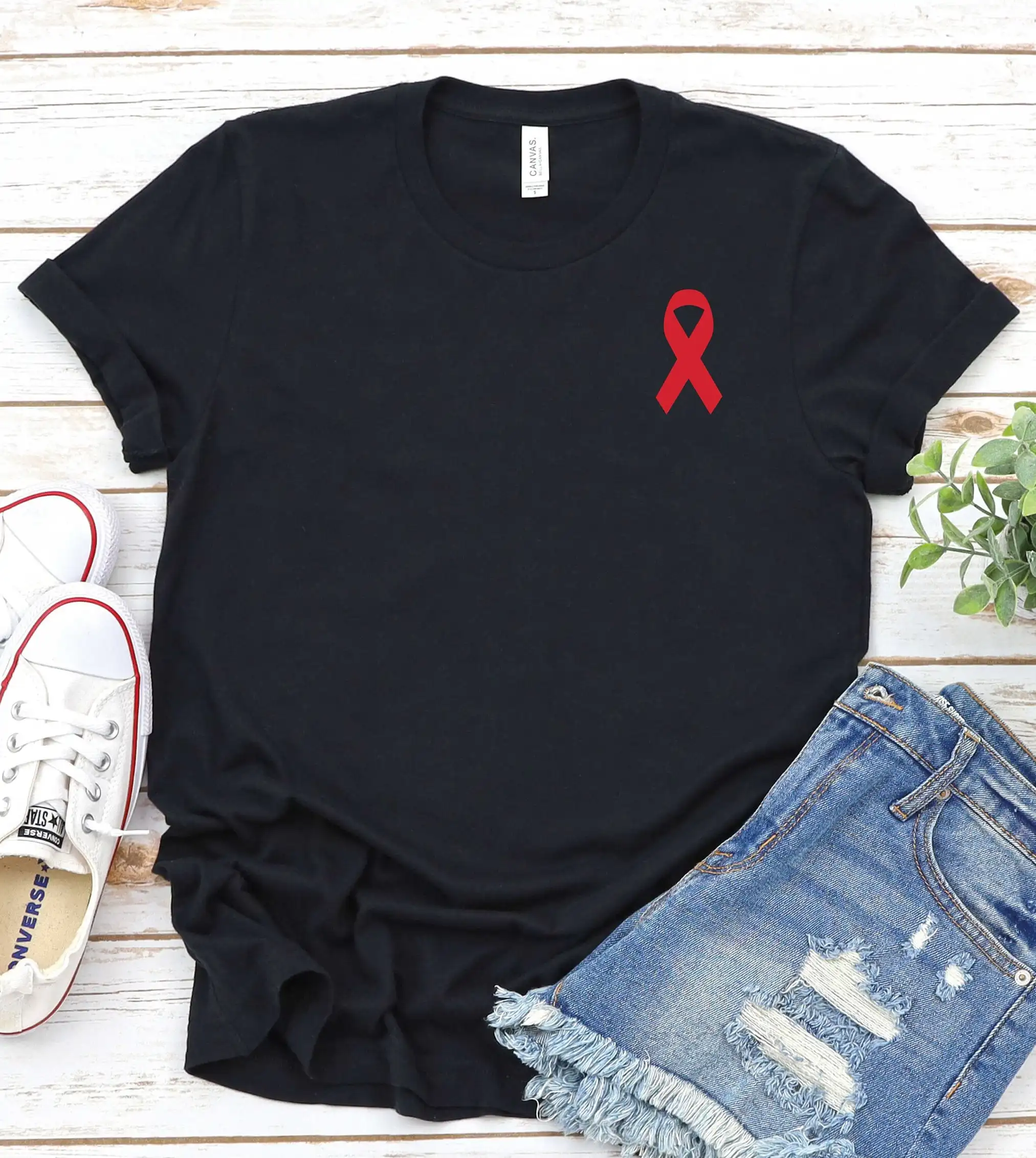 Hemophilia Awareness T Shirt Month Red Ribbon Support Mom Hematologist