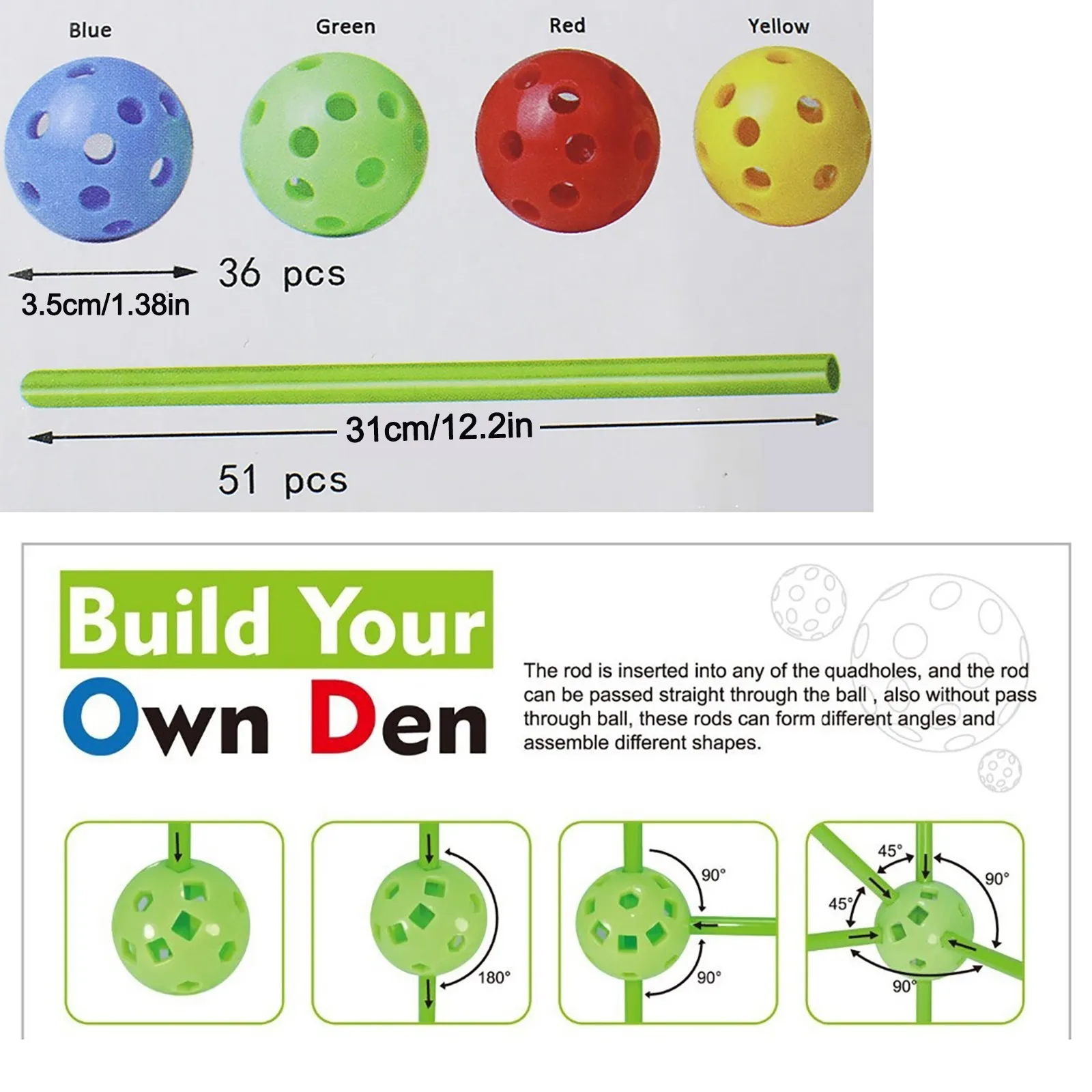 Construcción de edificios para niños, castillos, túneles, tiendas de campaña, kits, casa de juegos 3D, juguetes de construcción para niños, regalos de cumpleaños, bloques de construcción