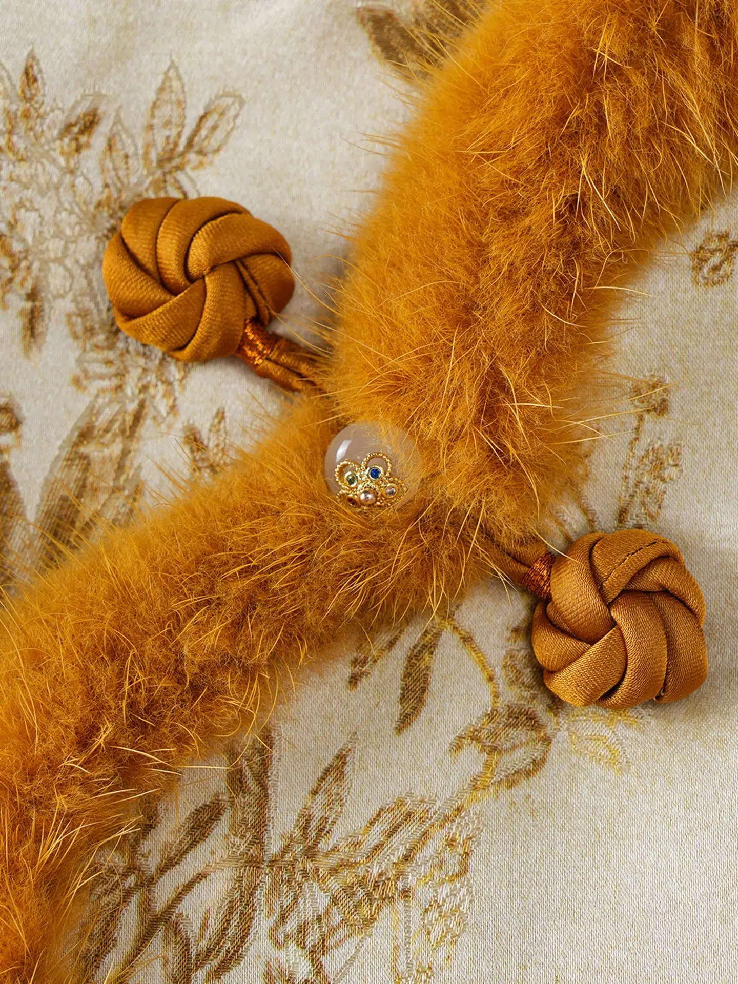 Cappotto gilet imbottito senza maniche con fiori stampati gialli patchwork di pelliccia da donna autunno inverno, cappotti gilet con motivo floreale vintage da donna