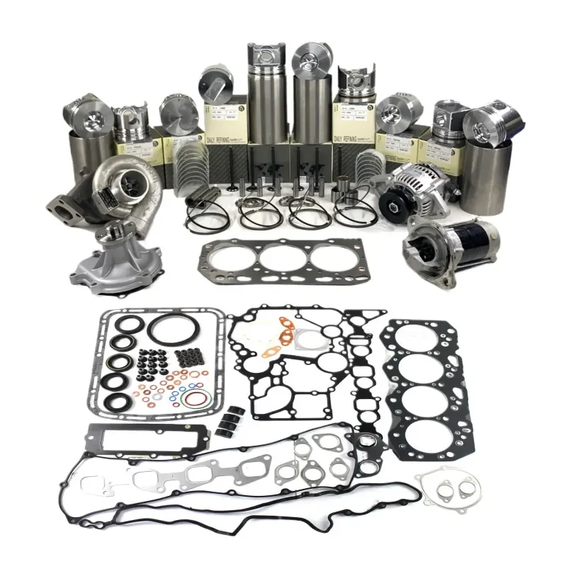 【Factory Wholesale 2026】 4HG1 Piston 4JK1 4JH1 4HJ1 4HL1 Rebuild Kit Cylinder Liner Piston Ring Gasket Kit for Engine