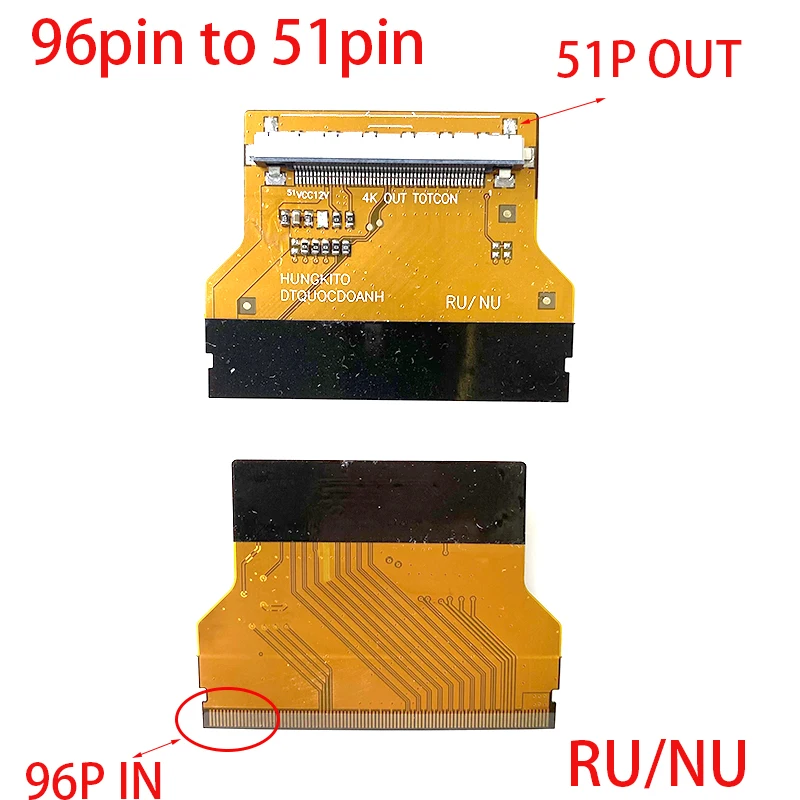 For Samsung 4K TV 96pin to 51pin Converter Adapter 96P to 51P QK-96P TO 51P 4K signal adapter board No technical support provide